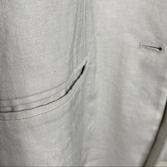 Lauren Ralph Lauren Linen Blazer Beige Women’s 10 - Picture 8 of 8